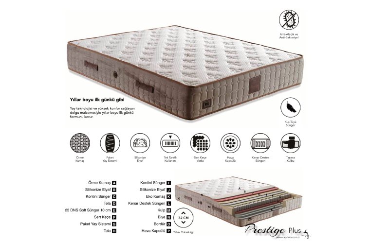 Prestige Plus Yatak